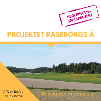 Infograf om projektet Raseborgs Å